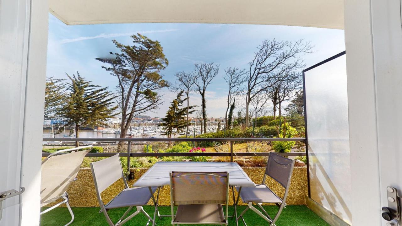 Le Ponton Bleu Vue Face Au Port Appartement Saint Gilles Croix de vie Buitenkant foto